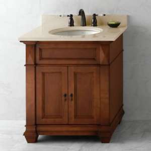 RonBow 062830 F11 Colonial Cherry Torino 30 Vanity Cabinet with 