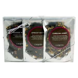 Flavored Black Teas   Loose Leaf Tea Sampler Set  Grocery 