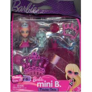  Barbie Mini B. Princess Series Doll #6 with Aqua Dog 