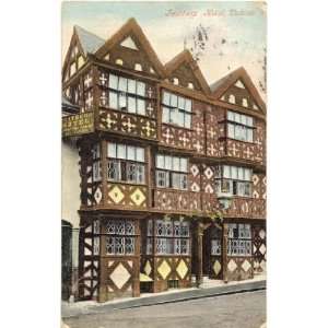   Vintage Postcard Feathers Hotel Ludlow England UK 