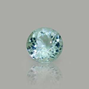    Round Aquamarine Light Blue Facet 4.95 ct Natural Gemstone Jewelry