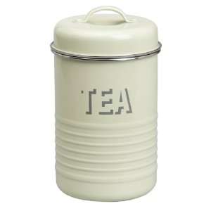  Typhoon Vintage Kitchen Tea Caddy, Cream