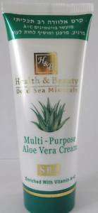 Dead Sea Israel Multi purpose Aloe Vera cream 180ml H&B  
