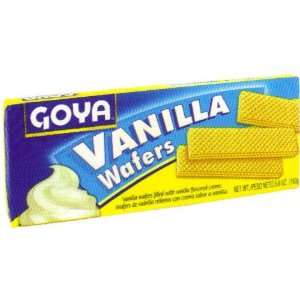 Goya Vanilla Wafers 5.6 oz   Wafers Con Grocery & Gourmet Food