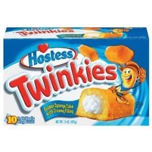 Hostess Twinkies 10 ct Sponge Cake with Creamy Filling 15 oz  