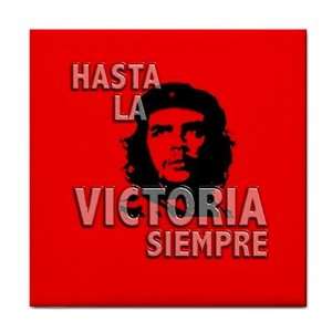  Hasta La Victoria Siempre Ceramic Tile Coaster Great Gift 