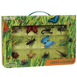  Insects & Arachnids Collectors Case Toys & Games
