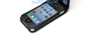New Magnet Leather Black Flip Case For Verizon APPLE IPHONE 4G  