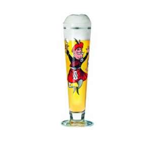  Ritzenhoff Pilsner Beer Glass with Coaster by Designer 
