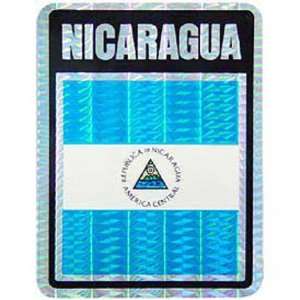  Nicaragua Flag Sticker Automotive