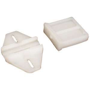 MOTORHOME TRAILER AND RV PLASTIC DRAWER MOUNTING RAIL BRACKETS