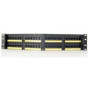  ORTRONICS CLARITY ANGLED 10G CAT6A 48 PORT PATCH PANEL 