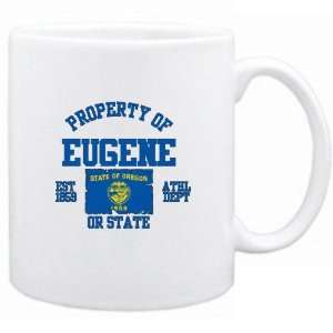 New  Property Of Eugene / Athl Dept  Oregon Mug Usa City  