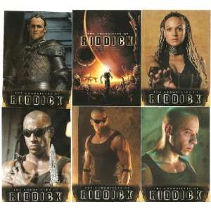   Chronicles of Riddick Complete Trading Card Set (CT 72)   Vin Diesel