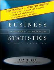   Decision Making, (0470409010), Ken Black, Textbooks   