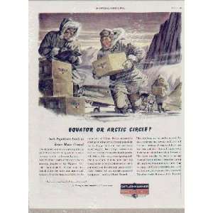 Equator or Arctic Circle? US Army Air Corps.  1944 Cutler Hammer 