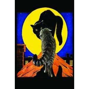   Vintage Art Cats on a Cold Tin Roof   21575 5
