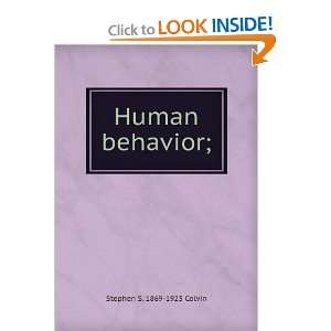   first book in psychology for teachers Stephen Sheldon Colvin Books