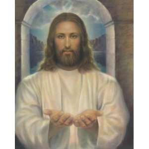  Edwin Tuts   The Eyes Of Christ Artists Proof Canvas 