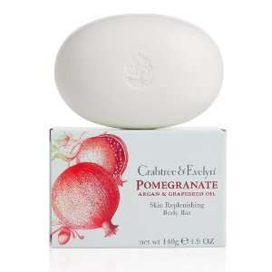   Evelyn Pomegranate, Argan & Grapeseed   Scented Soap   Single Beauty