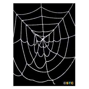   Giant Spider Web (Black) ~ Halloween Spider Web Decorations & Props