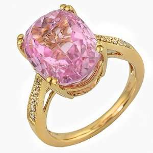 Kunzite diamond ring I Do Bands Jewelry