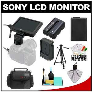 Sony CLM V55 Portable 5 HD LCD Monitor & Hood with 