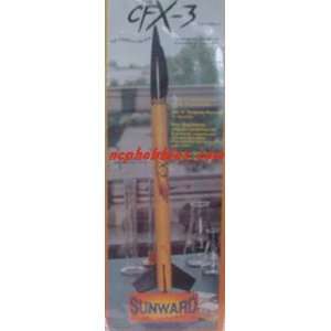     CFX3 Model Rocket, Skill Level 2 (Model Rockets) Toys & Games