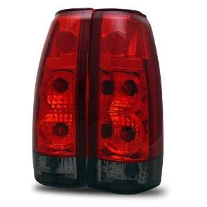  88 98 Chevy Full Size Red/Smoke Tail Lights Automotive