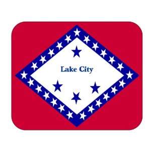   US State Flag   Lake City, Arkansas (AR) Mouse Pad 