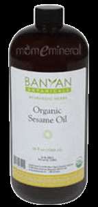 Sesame Oil (Organic) 1 qt by Banyan Trading Co.  