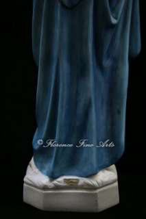 Large Immaculate Heart of Mary Italian Statue Sculpture VIttoria Made 