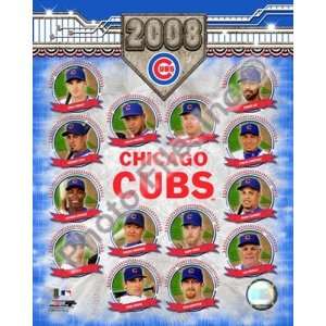  2008 Chicago Cubs Team Composite Finest LAMINATED Print 