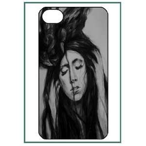  Lady Gaga iPhone 4 iPhone4 Black Designer Hard Case Cover 
