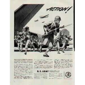   ARMY Recruiting and Induction Service Ad, A5981A. 19420608 Everything