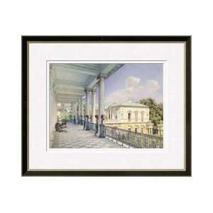 The Cameron Gallery At Tsarskoye Selo 1859 Framed Giclee Print  