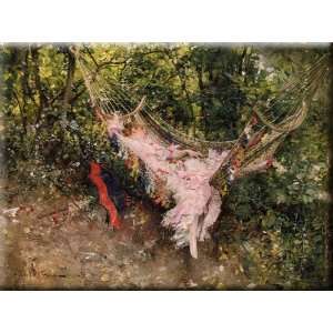  The Hammock 16x12 Streched Canvas Art by Boldini, Giovanni 