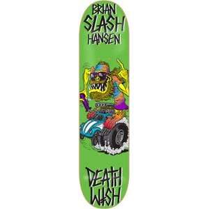  Deathwish Slash Creeps Skateboard Deck   8.12 Sports 