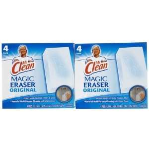  Mr. Clean Original Magic Eraser, 4 ct 2 ct (Quantity of 3 