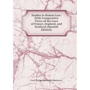  Studies in Roman Law With Comparative Views of the Laws 