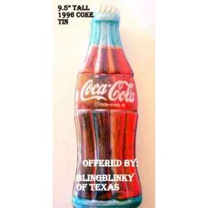 Coke Bottle Tin Coca Cola Real Thing Collectors Item Cookies Homemade 