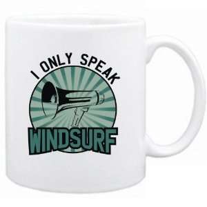 New  I Only Speak Windsurf  Mug Sports 