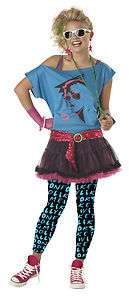 Valley Girl Teen 80s Costume Katy Perry Cindy Lauper  