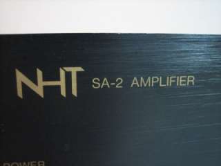 T25) NHT SA 2 Audiophile Subwoofer Amplifier Amp 110V or 220V  