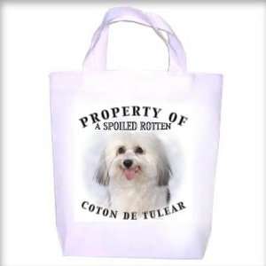  Coton de Tulear Property Shopping   Dog Toy   Tote Bag 