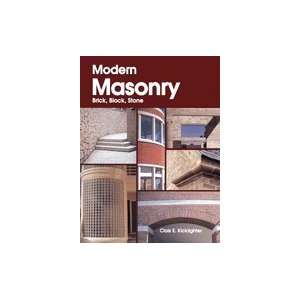 Modern Masonry Brick, Block, Stone 3rd EDITION  Books