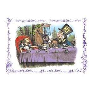  Vintage Art Alice in Wonderland A Mad Tea Party   17093 x 