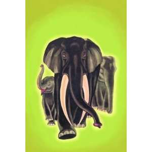  Exclusive By Buyenlarge Indian Elephants 20x30 poster 