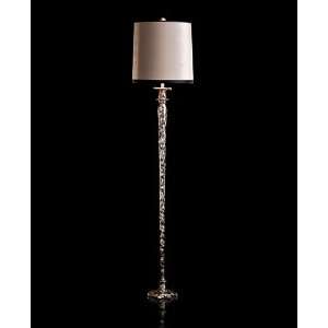  Paris floor lamp   brown trim, Smoked Brass, 220   240V (for use 