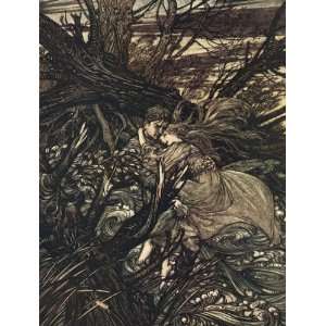  FRAMED oil paintings   Arthur Rackham   24 x 32 inches 